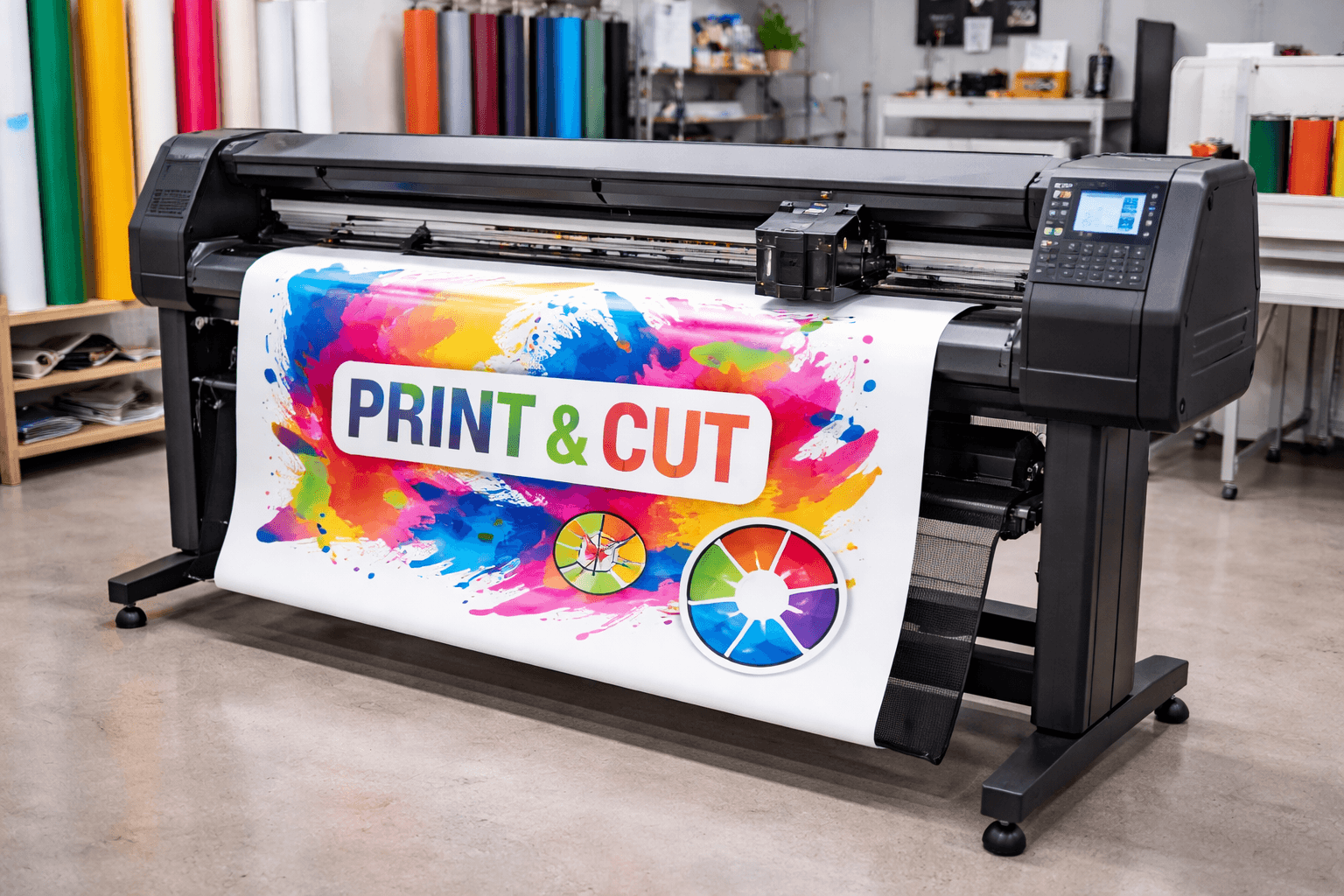 Plotter de impresión y corte